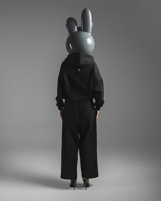 Black Oversized Hoodie - Classic