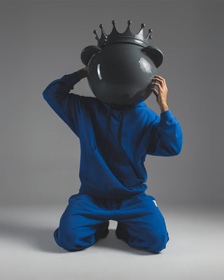Blue Oversized Hoodie - Classic