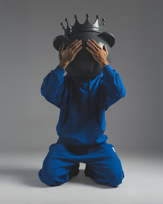 Blue Oversized Hoodie - Classic