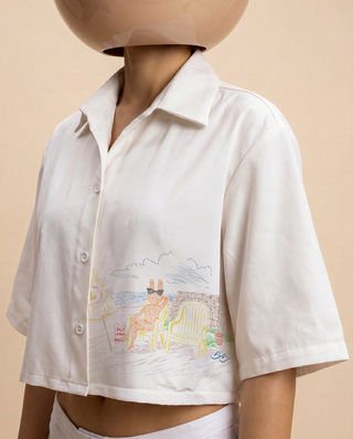 Cropped Shirt - image 3
