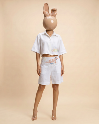 Cropped Shirt - image 7